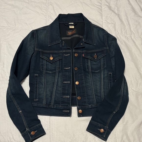Levi's Jackets & Blazers - Levi's Dark Blue Denim Jacket